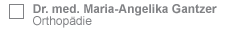 Dr. Med. Gantzer